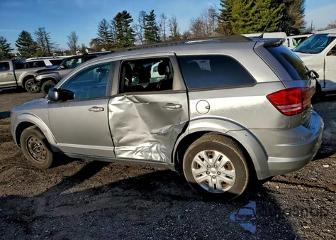 2017 Dodge Journey Se z USA, uszkodzony, nr VIN 3C4PDCAB4HT545587